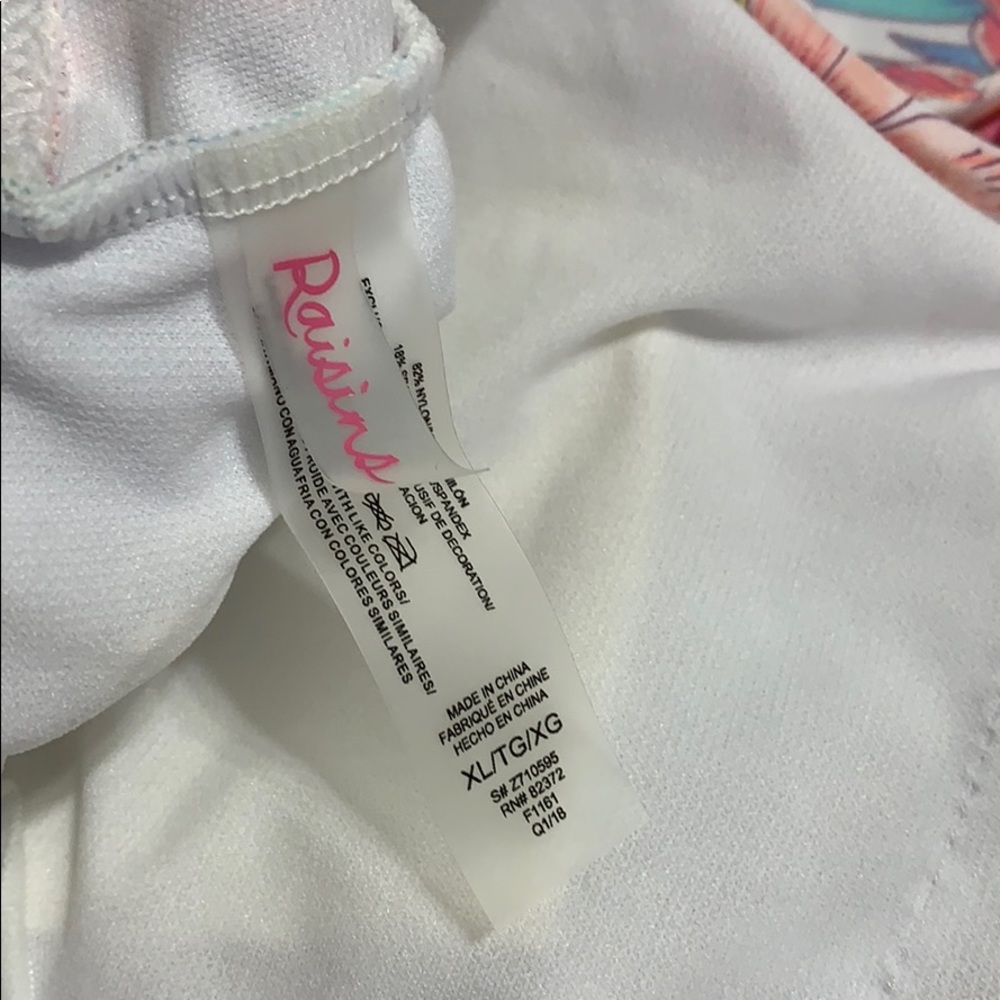 ‼️RAISINS CHEEKY RUFFLE One Piece Swim Size XL‼️ - Picture 16 of 16